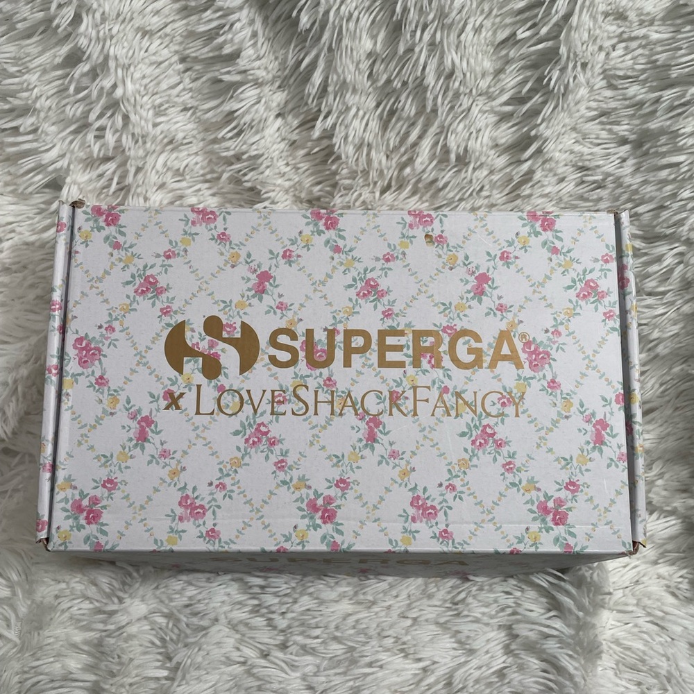 New Superga x Loveshackfancy Platform Sneakers- PRICE FIRM - Picture 6 of 6